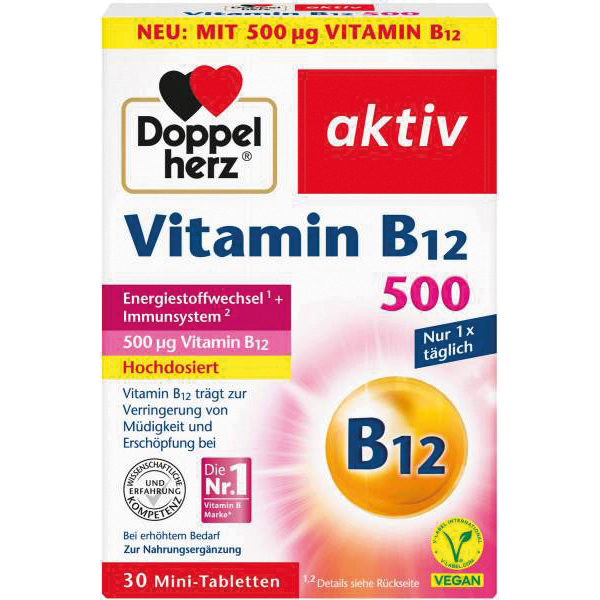 Doppelherz Vitamin B12 30 Tabletten