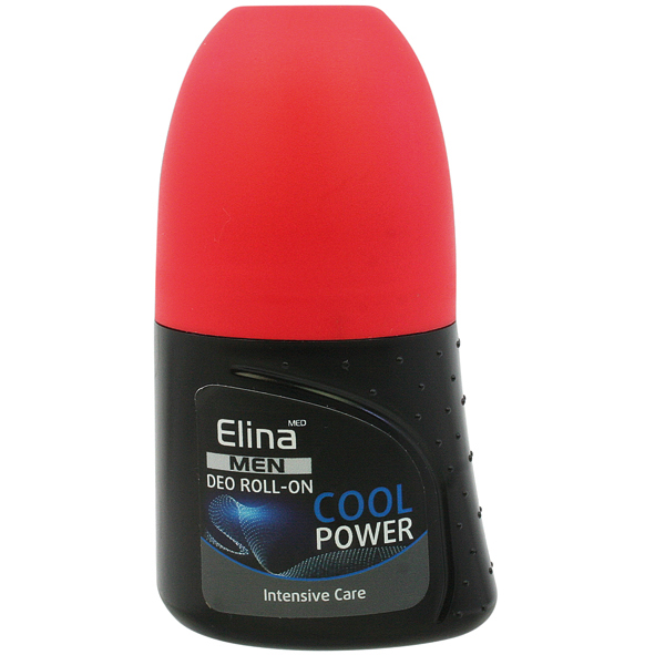 Deo-Roller Elina 50ml for men Cool, rote Kappe