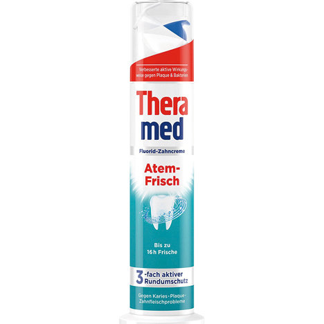 Theramed 100ml intensive fresh in dispenser