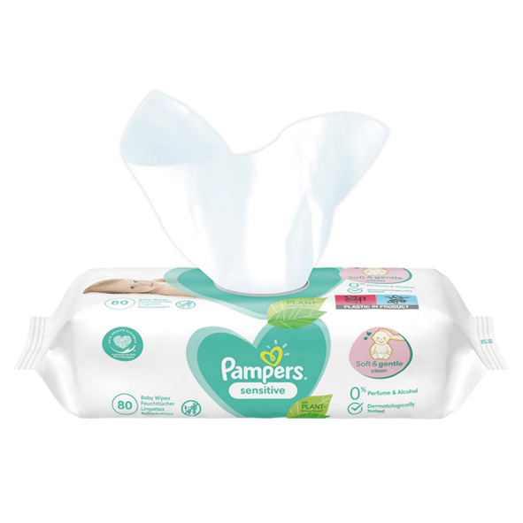 Pampers wet wipes Sensitive 15x80