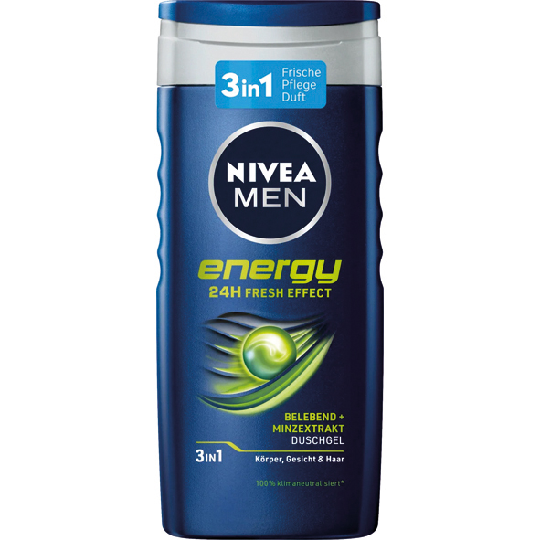 Douche Nivea 250ml Energy For Men