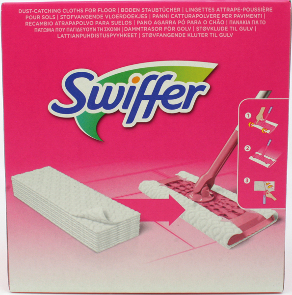 Recharge de l'aimant à poussière Swiffer 36 linge