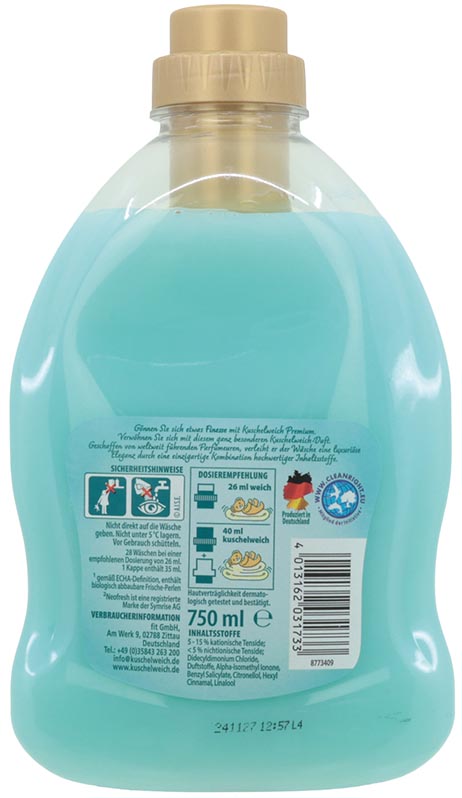 Kuschelweich 750ml Premium Finesse 28WL