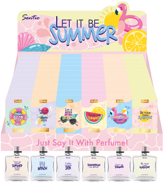 Parfum SENTIO 15ml Let be Summer 60St. 6as.disp.