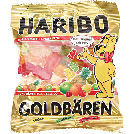 Food Haribo Gummy Bears 100g