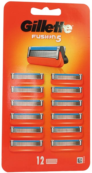 Gillette Fusion 12pc Blades