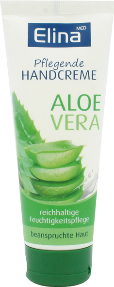 Elina Aloe Vera Hand Cream 75ml in Tube