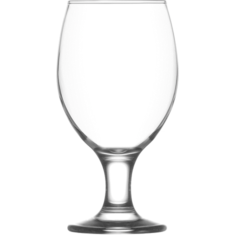 Glass beer glass 400ml, Height: 16cm