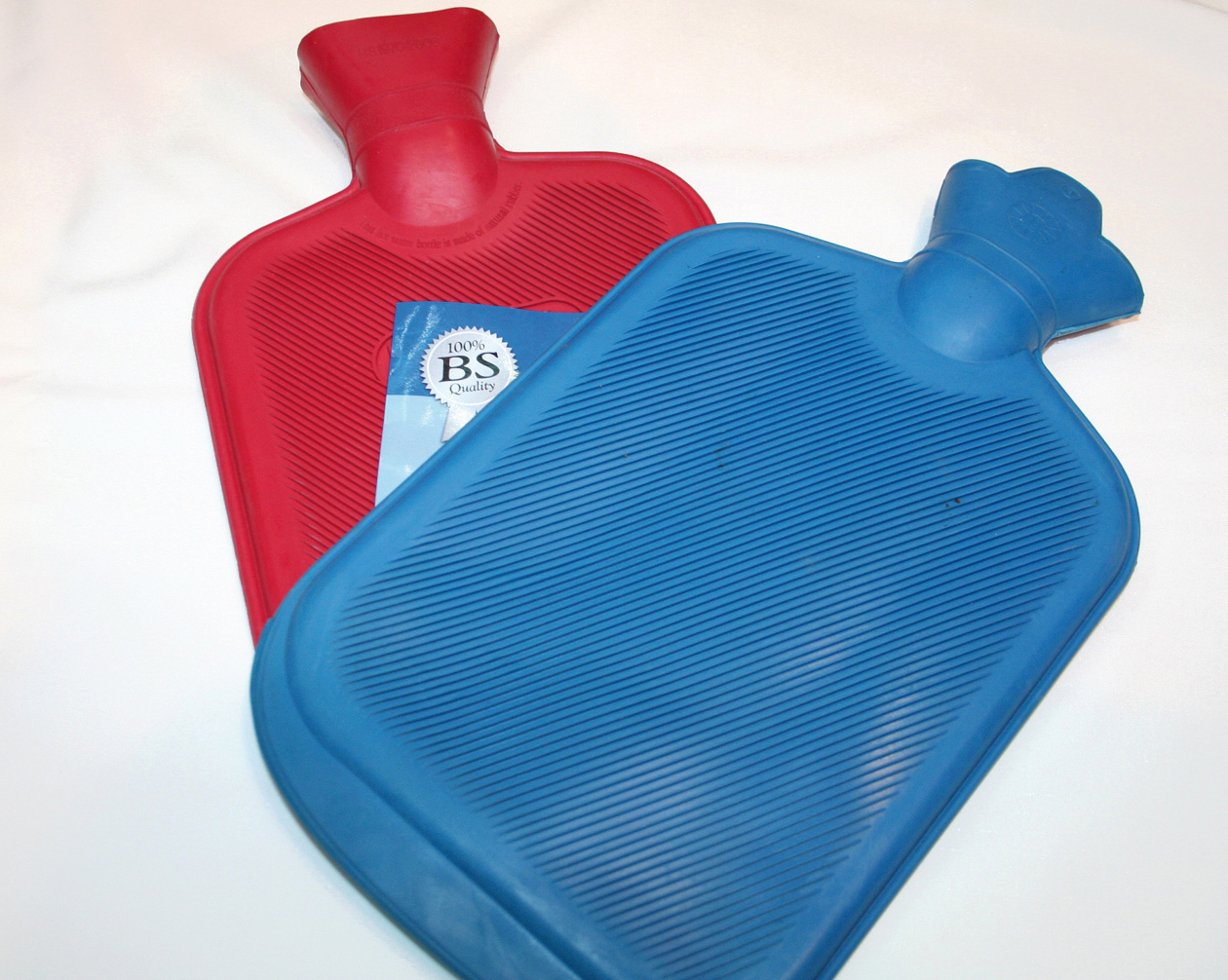 Hot water bottle 1/2 fins EU standard