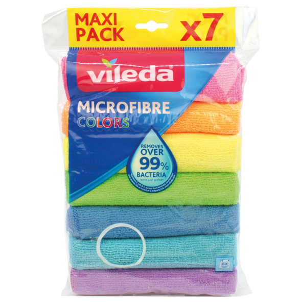 Chiffon tout usage Vileda Couleurs XXL 7er