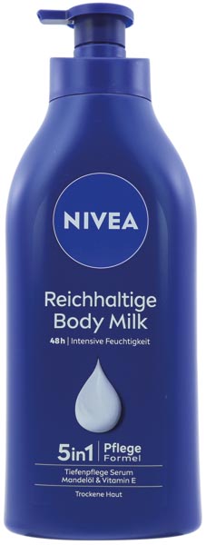 Nivea Bodymilk 625ml mit Pumpe