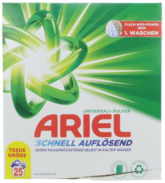 Ariel Waschpulver 1,5kg Universal 25WL
