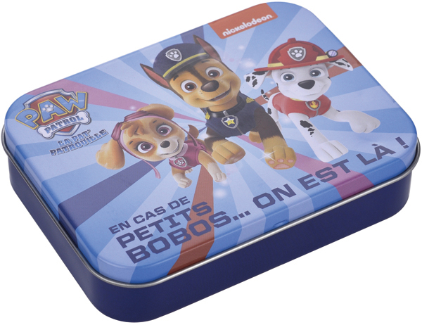 Bandage Kids Paw Patrol 24pcs in metal tin