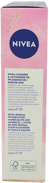 Nivea GP 'Girl's Stuff' Dusch 250ml+ Body Lotion