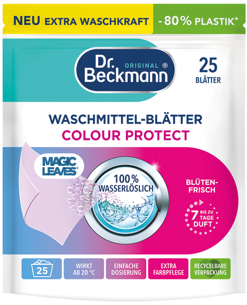 Dr. Beckmann MAGIC LEAVES Waschmittel-Blätter