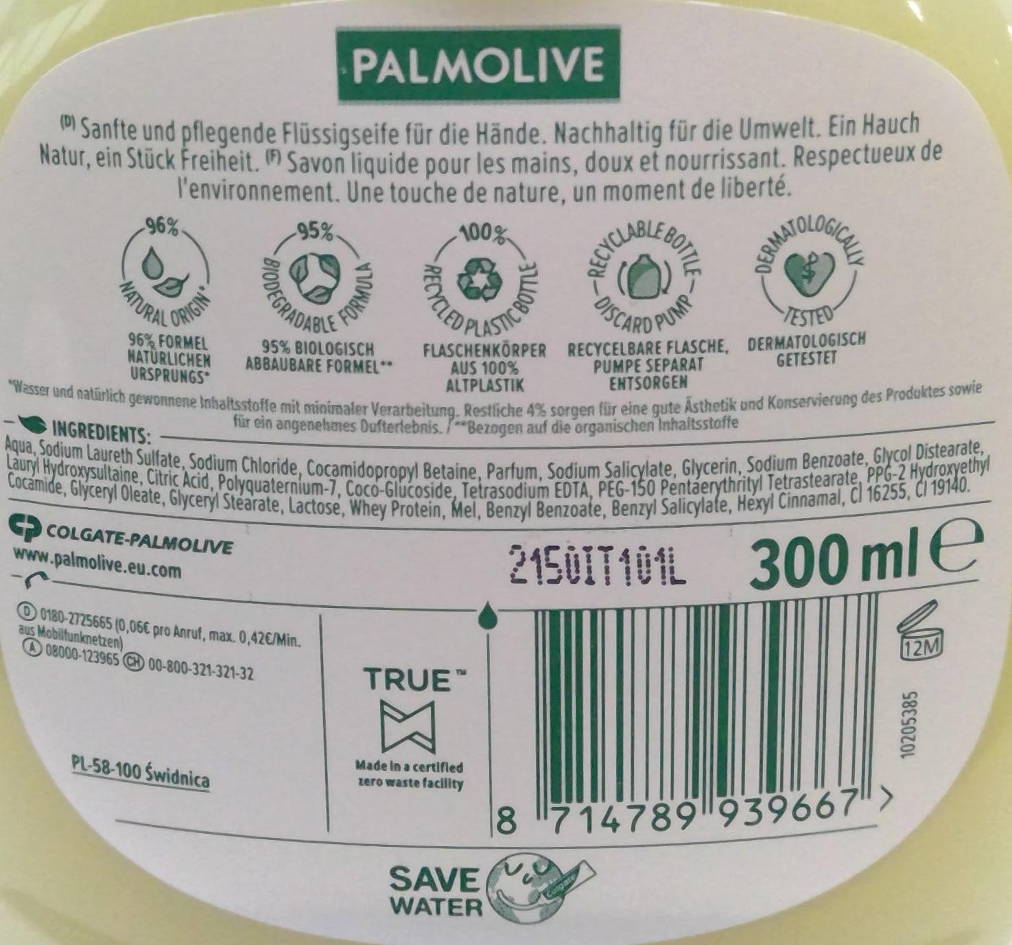 Palmolive liquid Soap 300ml Milk & Honey