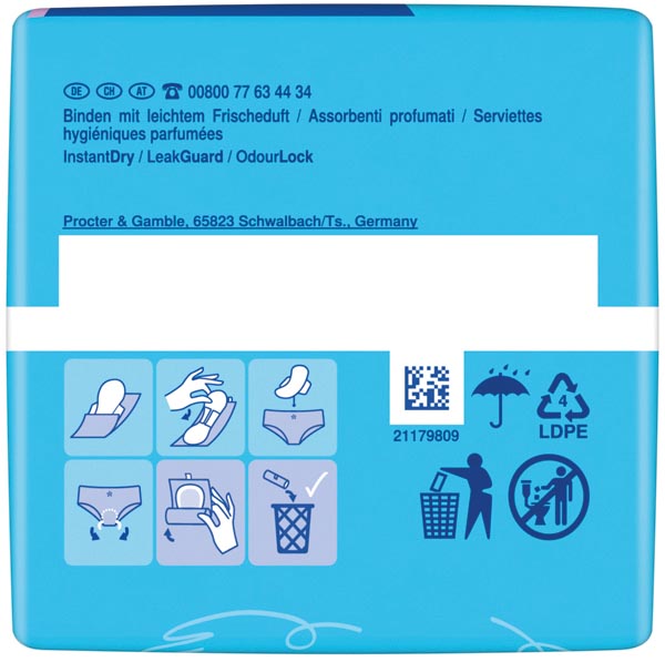 Always Ultra Thin Sanitary Napkin Long Plus 12pc