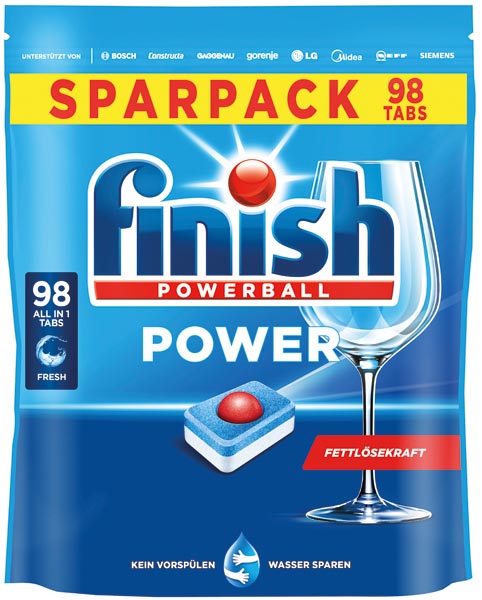 Finish Powerball All-in-1 98-pcs