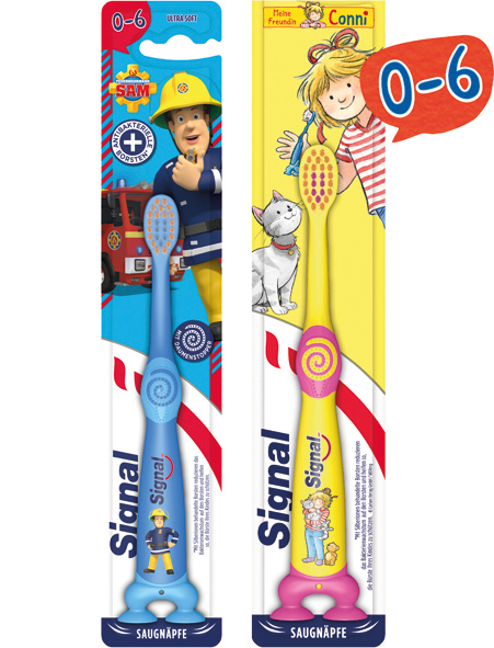 Signal Kids brosse à dents pour enfants 0-6 ans