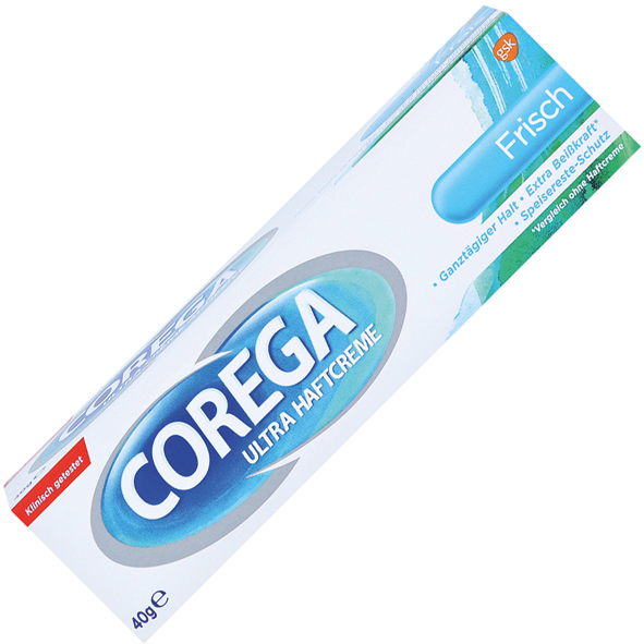 Crème adhésive Corega Ultra frais 40ml