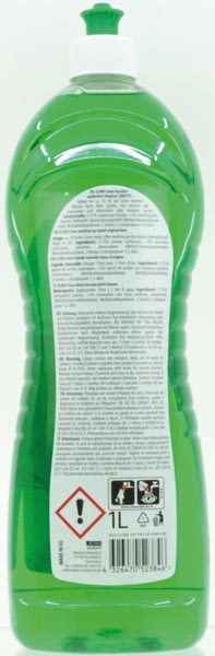 Dishwashing Liquid 1L CLEAN original Lime
