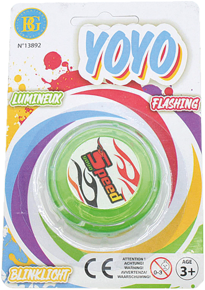 YoYo 5,5 cm avec lumière en