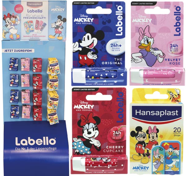 Labello + Hansaplast 93er Promodisplay