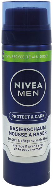 Mousse à raser Nivea 200ml Mild