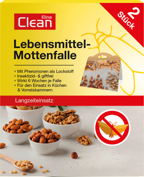 Mottenfalle 2er für Lebensmittelmotten Monitoring