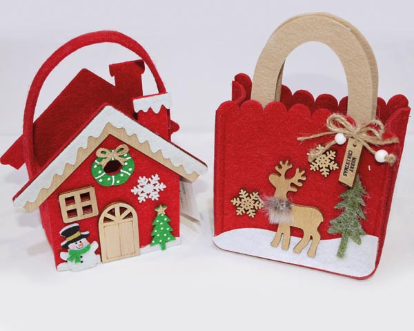 Wunderschöne Filztasche XL 13,5x13cm