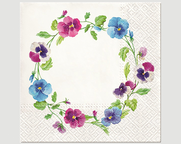 Serviettes de table Premium 20s "Couronne de