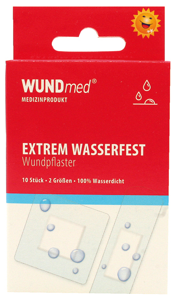 Wundverband Extrem Wasserfest 10er 2 Größen