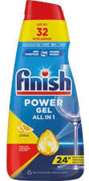 Finish Dishwasher Power Gel 650ml Citrus