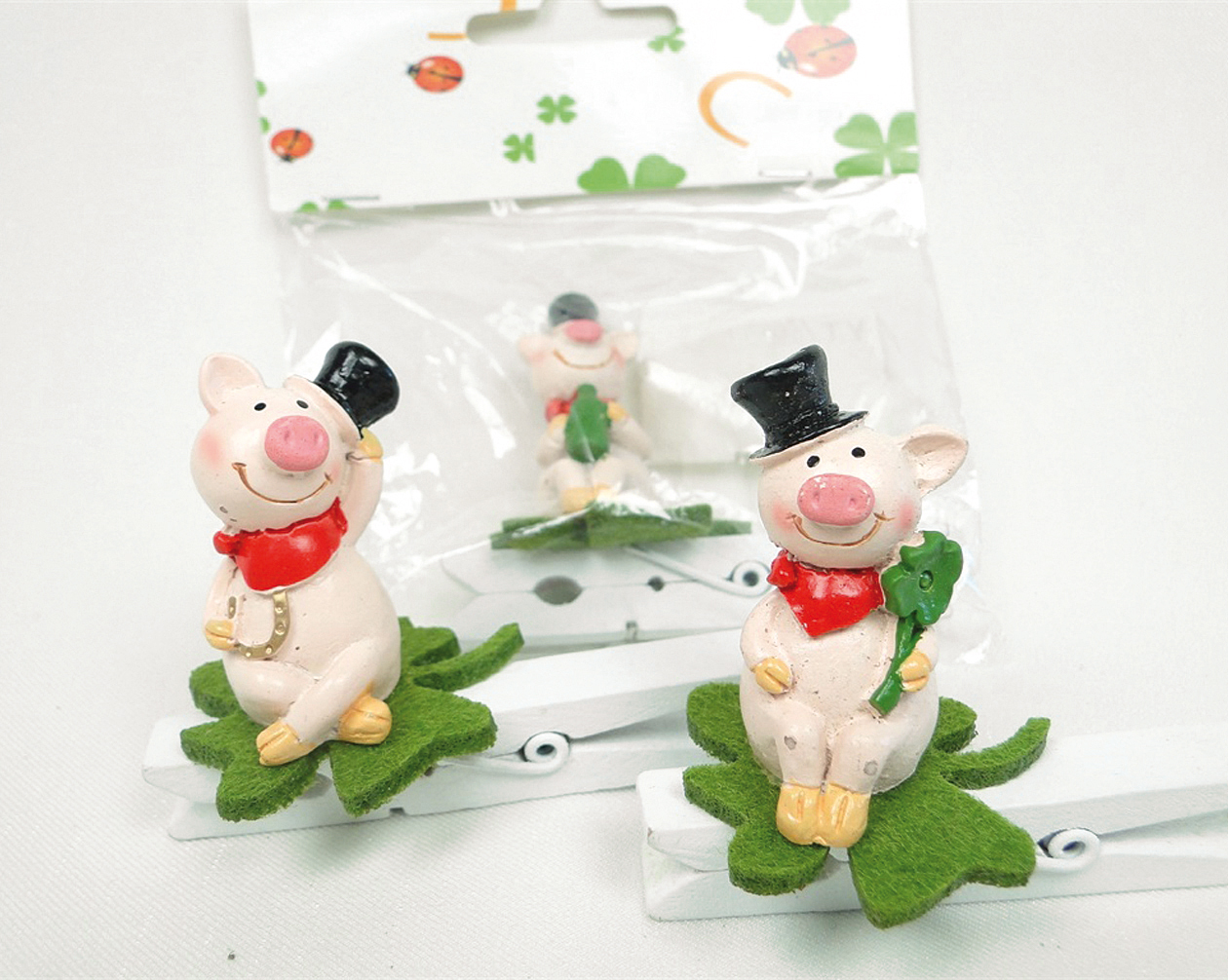 Lucky pig 7,5x6x3,5cm, polyresin