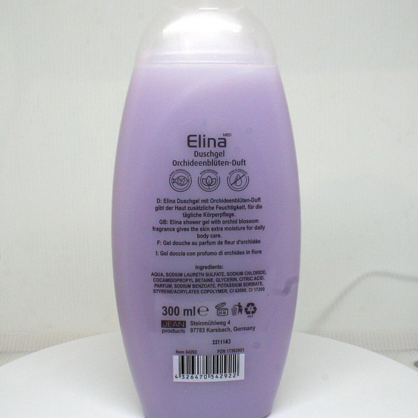 Shower Gel Elina 300ml Orchid Blossom