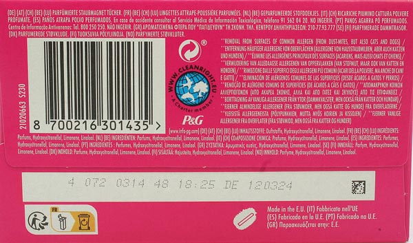 Swiffer Duster 9 Refills limited Edition Pink