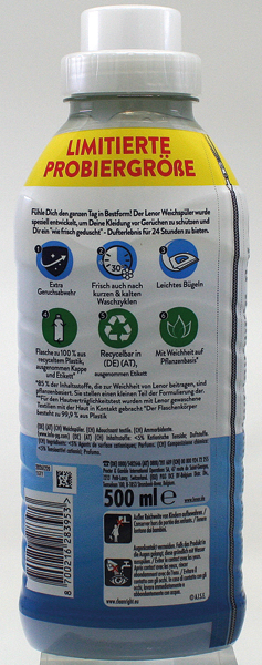 Lenor Weichspüler 500ml Aprilfrisch 20WL