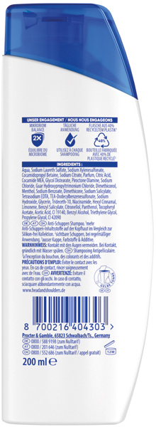 Head&Shoulders shampooing 200ml Citrus Fresh