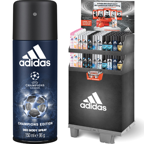 Adidas Deospray 150+50ml 168er Display