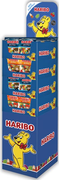 Haribo "Harry Potter" 160gr 160er Display 4fach