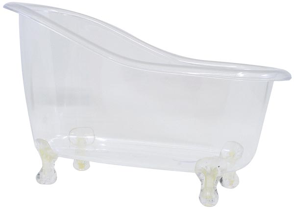 Bathtub Plexiglass 26x13.5x16cm without label