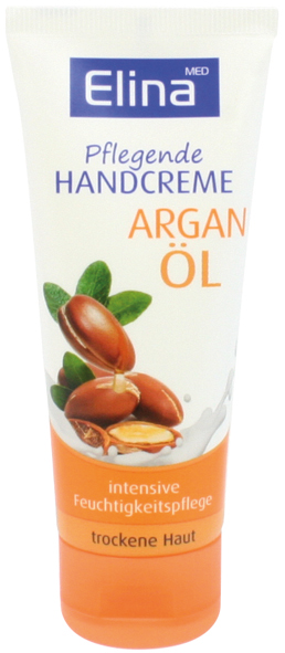 Elina Argan Huile creme pour main 75 ml en tube