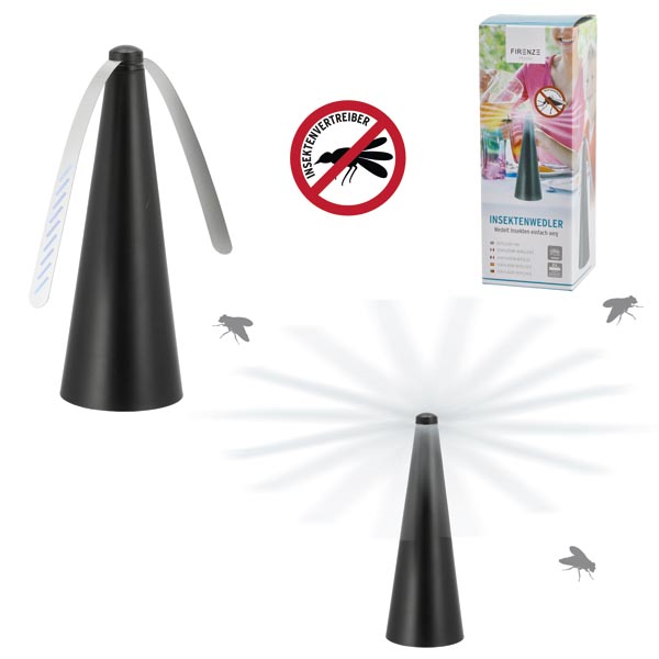 Fliegenwedler, ca. 26cm, exkl. 2xAA Batterien, Colorbox