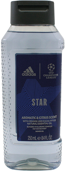 Adidas Shower 250ml 3in1 Champions League