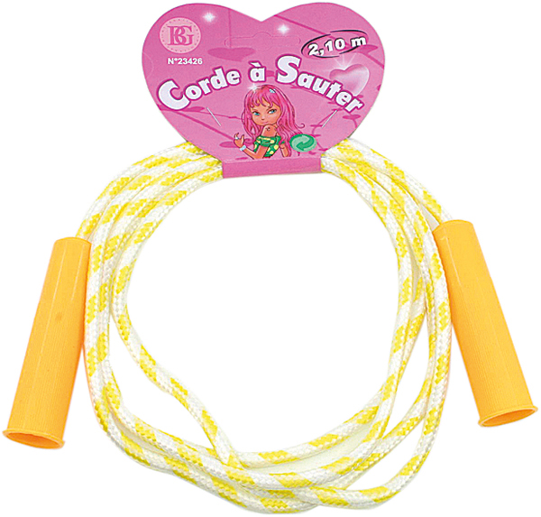 Skipping rope 210cm in neon colors