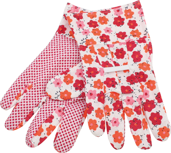 Garden Gloves Women Colour Printed Flower Theme