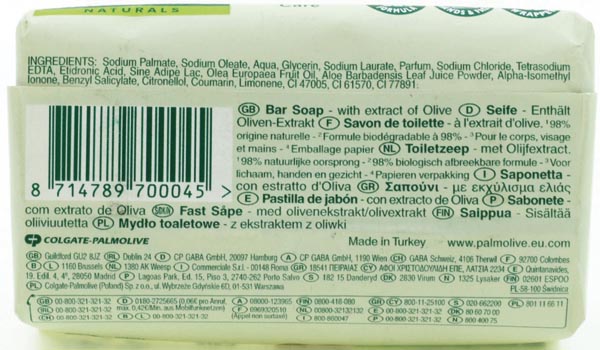 Palmolive soap 90g Natural olive