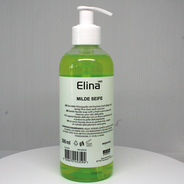 Savon liquide Elina,300ml, Citron vert frais aux