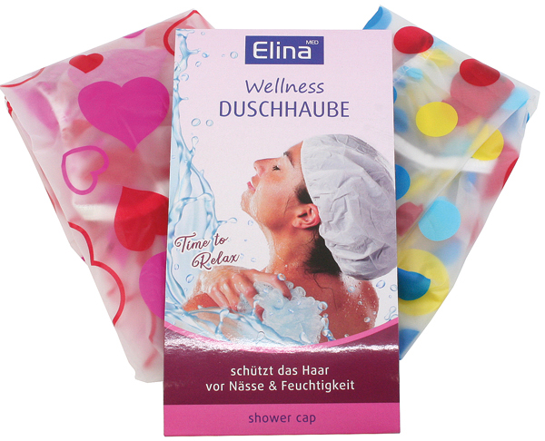 Shower Cap Luxury Elina on Card