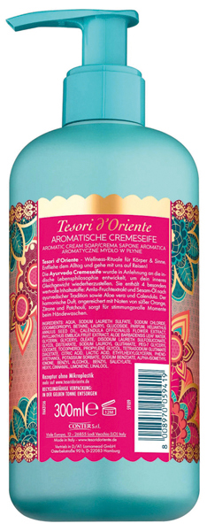 Tesori d'Oriente liquid soap Ayurveda 300ml